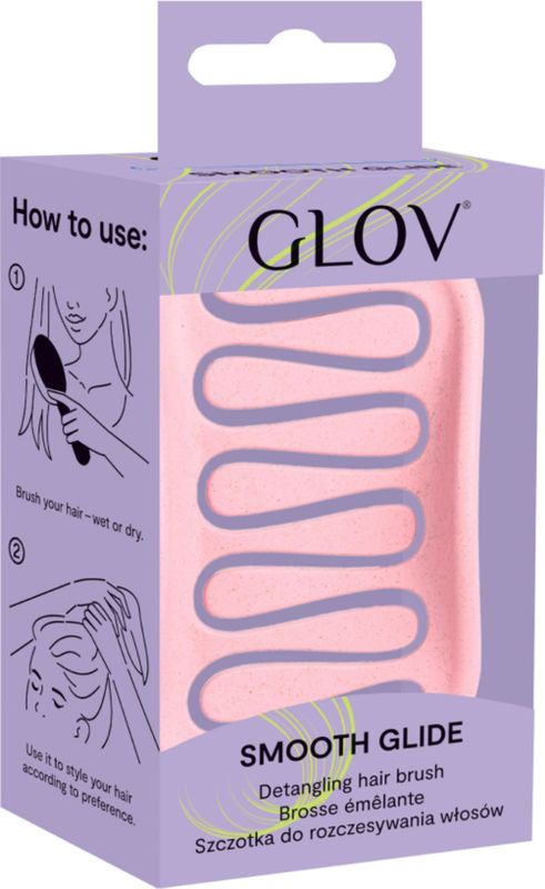 GLOV - Smooth Glide - Ontklitborstel - 1 Stuk