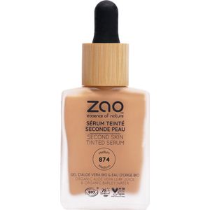 ZAO Second Skin Tinted Serum - 874 Medium
