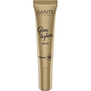 SANTE - Glowlighter - 01 Gold - Vloeibare Highlighter - Voor Gezicht en Lichaam