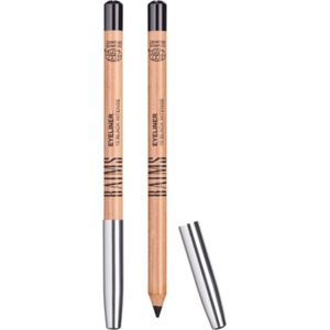 Baims Organic Cosmetics Eyeliner - zwart