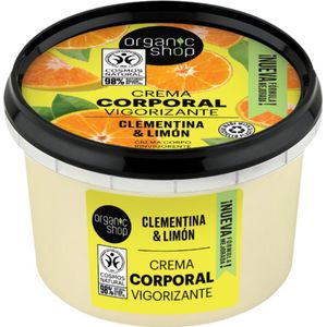 Organic Shop Invigorating Body Cream Clementine & Lemon - 250 ml