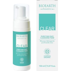 Bioearth Sensitive Clear Purifying Face Cleansing Foam - 150 ml