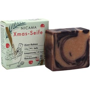 NICAMA Kerstzeep, Kaneel-Cacao - 100 g