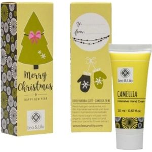 Leo & Lilo Kleine Kerstgroet Handcrème - Camelia