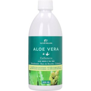 Victor Philippe Aloe, Mint & Tea Tree Mouthwash - 500 ml