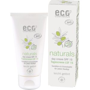 eco cosmetics Dagcrème SPF 15 Getint - 50 ml