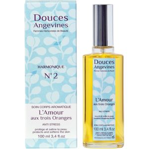 Douces Angevines N°2 L'Amour aux trois Oranges Geurige Lichaamsolie - 100 ml