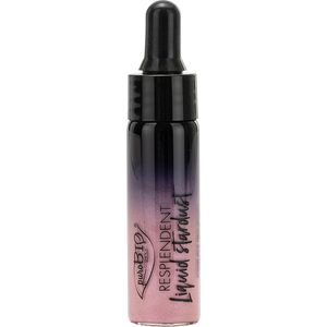 puroBIO cosmetics Resplendent Liquid Stardust Luminizer - 03 Cool Pink