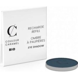 Couleur Caramel - Refill Oogschaduw - 76 Navy Blue - Mat