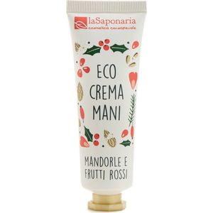 La Saponaria Holiday Vibes Handcrème - Amandel & Rode Vruchten - 40 ml