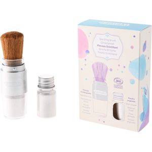 namaki Sparkling Powder with Brush - Silver