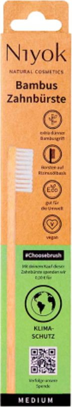 Tandenborstel - Bamboe - Duurzaam - 100% Veganistisch - Ocean Protection