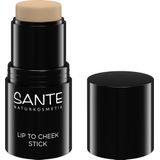 SANTE - Lip to Cheek Stick - 02 Glow to go - Lippenstift
