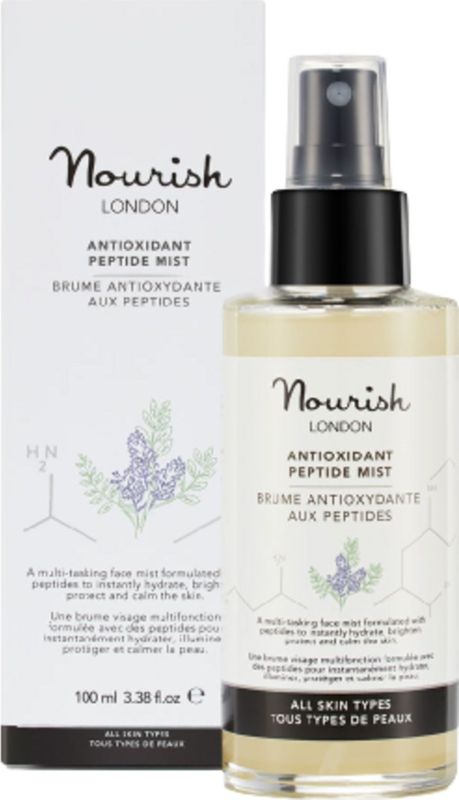 Nourish London - Antioxidant Peptide Mist - 100 ml - Multifunctionele Gezichts- en Haarverzorging