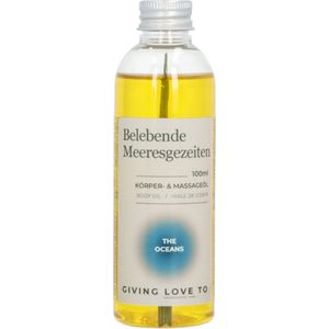 GIVING LOVE TO Lichaams- & Massageolie "Verkwikkende Zeegolven" - The Ocean - 200 ml