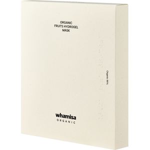 Whamisa Organic Fruits Hydrogel Mask Yuja - 5 Stuks