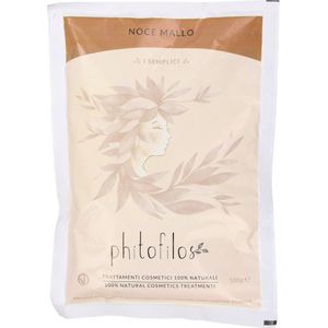 Phitofilos - Pure Walnootschalen Poeder - 100 g - Natuurlijke Intensivering van Bruine Haartinten