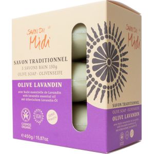 Savon du Midi Olijfzeep Set - Lavendel