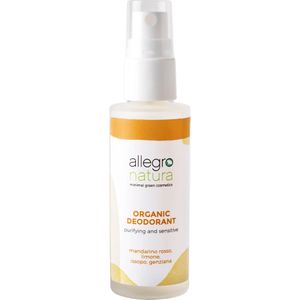 Allegro Natura Red Mandarine & Lemon Purifying & Sensitive Deodorant - 30 ml