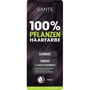 Sante - 100% Pflanzenhaarfarbe - Zwart - Haarkleur - 100 g