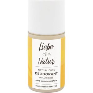 Liebe die Natur Abrikoos Deodorant - 50 ml