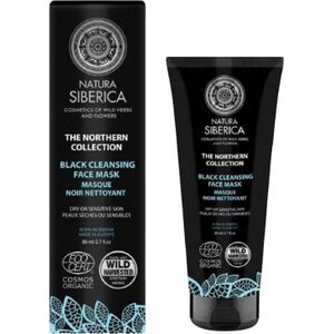 Natura Siberica Black Cleansing Face Mask - 80 ml