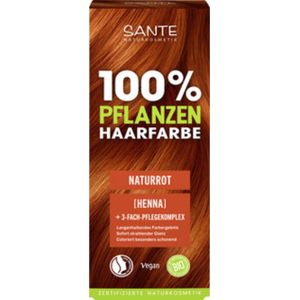 Sante - 100% Pflanzenhaarfarbe - Naturrot 06 - Haarkleur - 100 g