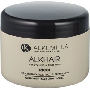 Alkemilla Eco Bio Cosmetic ALKHAIR RICCI+ Lijnzaad Haarmasker - 250 ml