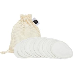 Nourish London Reusable Bamboo Cleansing Pads - 10 Stuks