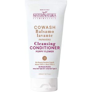 MaterNatura "Co-Wash" Conditioner met Klaproos - 200 ml