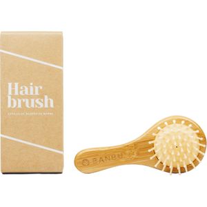 BANBU Bamboe Haarborstel - Reisformaat - 1 Stuk