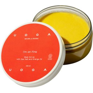 UOGA UOGA Natural Body Scrub I'm on Fire - 200 ml