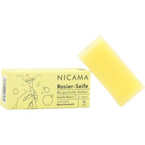 NICAMA Scheerzeep, Bergamot-Salie - 25 g