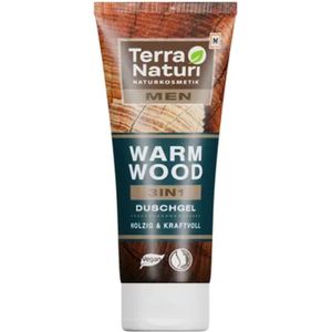 Terra Naturi MEN WARM WOOD 3IN1 Douchegel - 200 ml