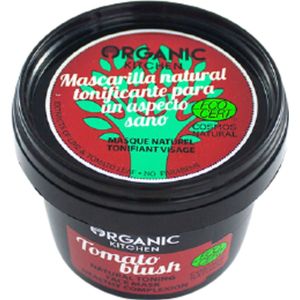 Organic Kitchen Natural Toning Face Mask "Tomato Blush" - 100 ml