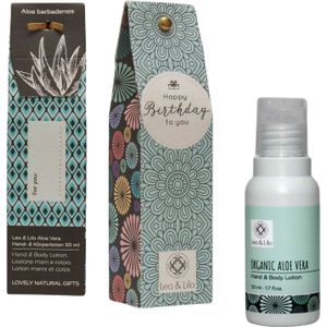 Aloë Vera Hand & Body Lotion - Happy Birthday