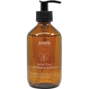 Farfalla Swiss Pine Natural Shower & Shampoo - 250 ml