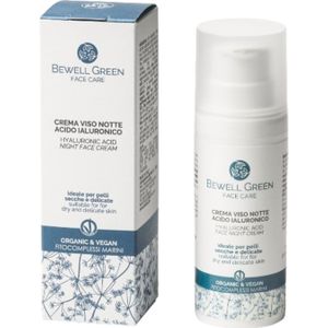 BeWell Green Seaweed & Hyaluronic Acid Night Cream - 50 ml