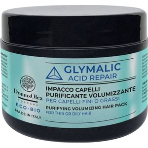 Domus Olea Toscana GLYMALIC Acid Repair Purifying Volumizing Hair Pack - 250 ml