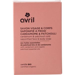 Avril Cold Saponified Face & Body Soap - Cardamome & Patchouli
