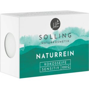 SOLLING Naturkosmetik Volledig Natuurlijke Kokoszeep - 100 g