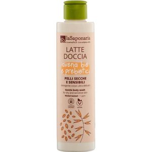 La Saponaria Douchegel Bio Haver & Prebiotica - 200 ml