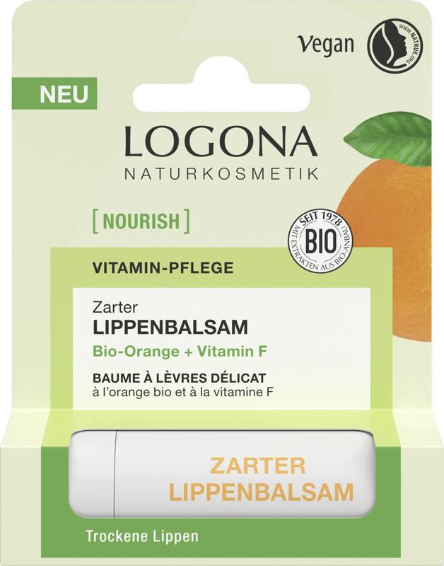 Logona [nourish] Zachte Lippenbalsem - 4,60 g