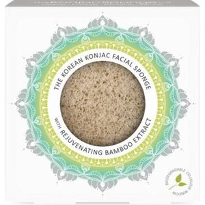 Mandala Konjac Facial Sponge Bamboo Extract - 1 Stuk