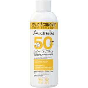Acorelle Sonnenspray Kids LSF 50 - Refill 150 ml