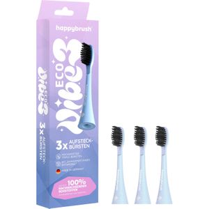 happybrush ECO VIBE 3+ Opzetborstels Sunrise - 1 Set