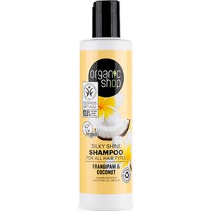Organic Shop Silky Shine Shampoo Frangipani & Coconut - 280 ml