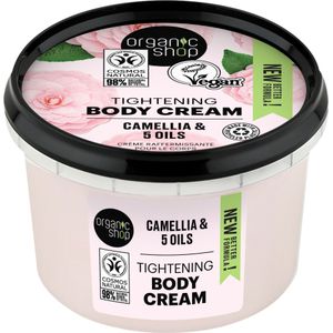 Organic Shop Tightening Body Cream Camelia & 5 Oils - 250 ml