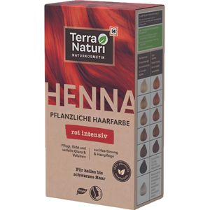 Terra Naturi - Henna - Plantaardige Haarkleuring - Intensief Rood - 100 g