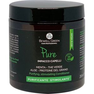 BeWell Green PURE Purifying & Stimulating Hair Mask - 200 ml